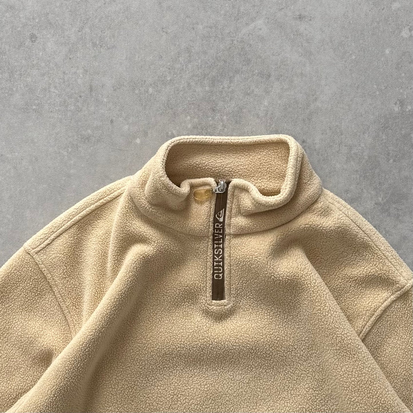 Vintage Quiksilver 1/4 Zip Fleece (L)