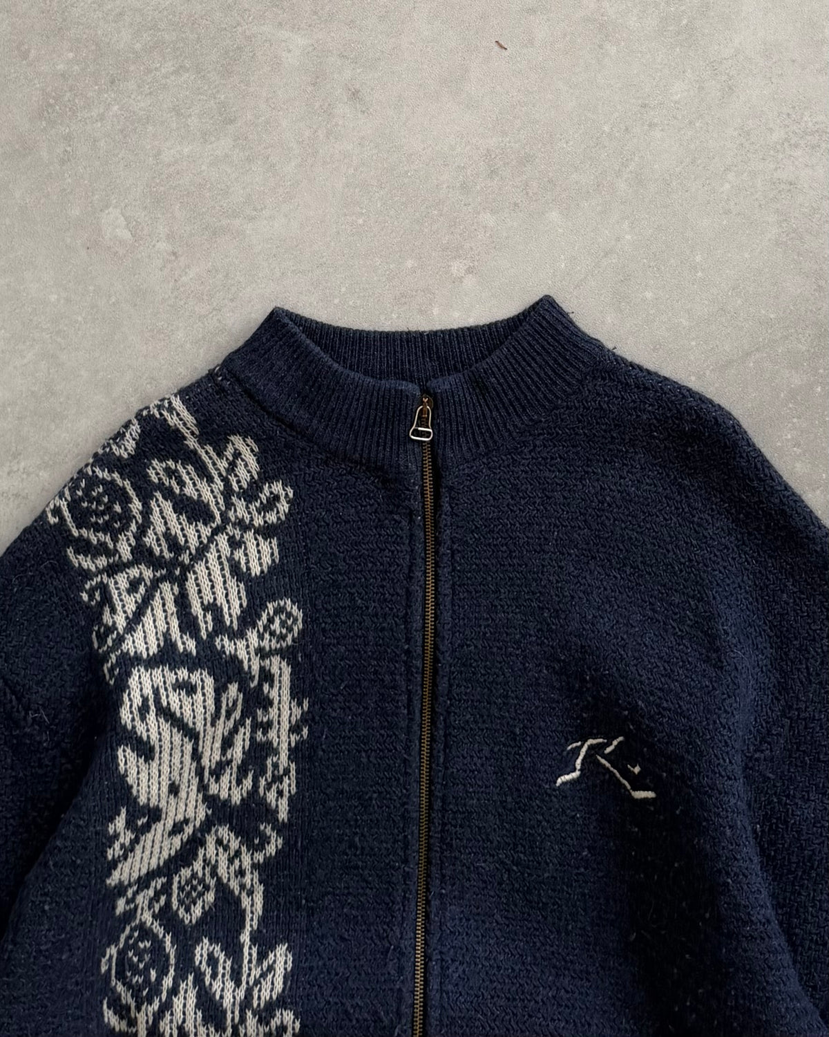 Vintage Rusty Knit Jumper (XL)