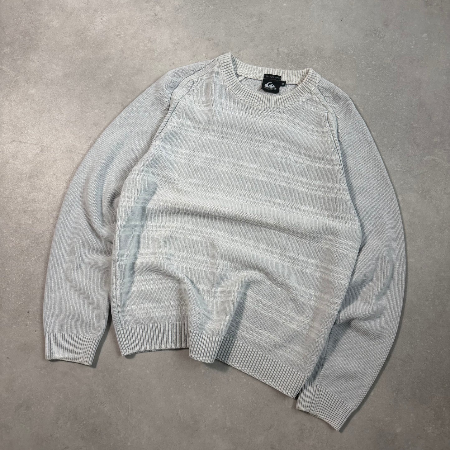 00’s Quiksilver Corduroy Knit Jumper (M)