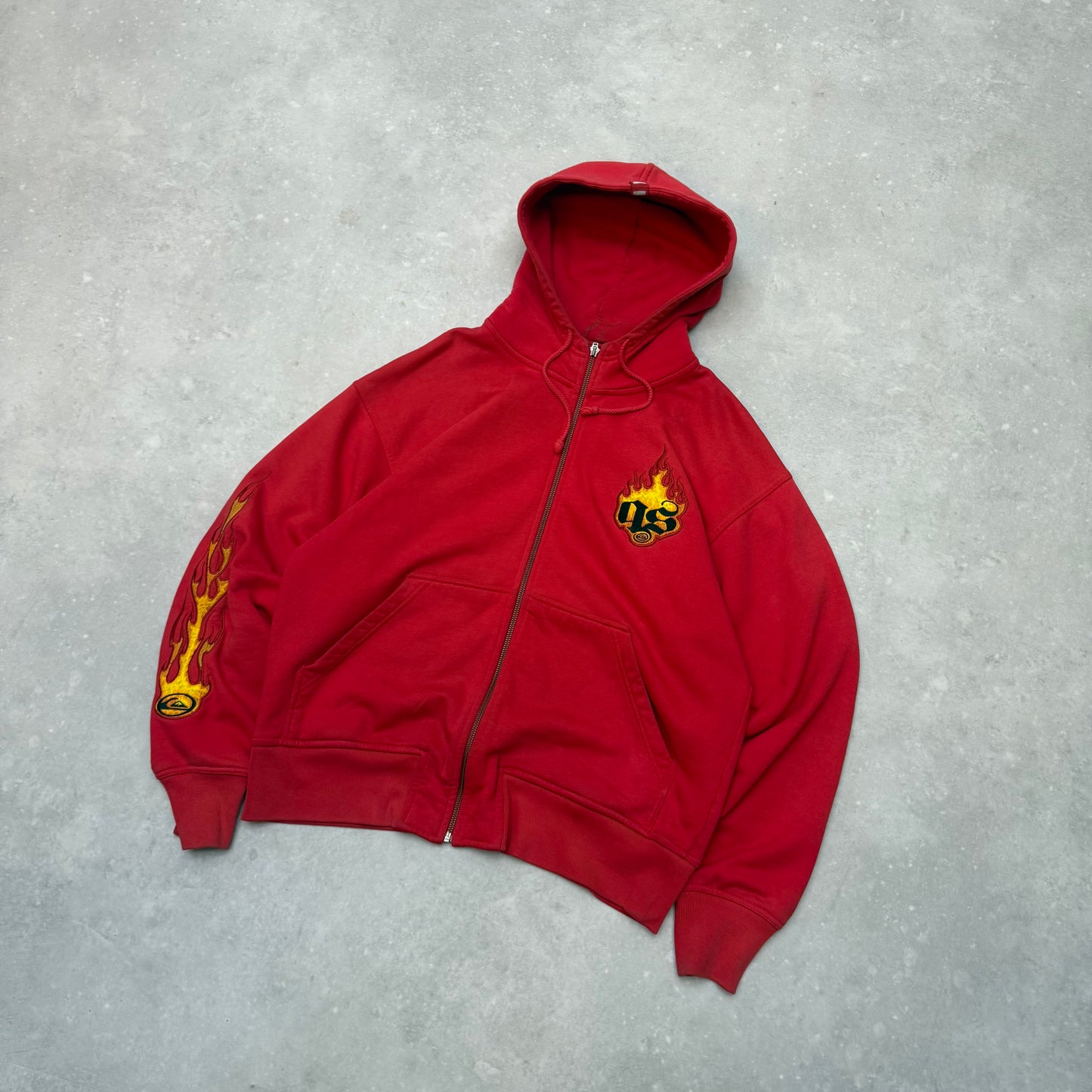 00’s Quiksilver Flame Hoodie (XL)
