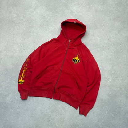 00’s Quiksilver Flame Hoodie (XL)