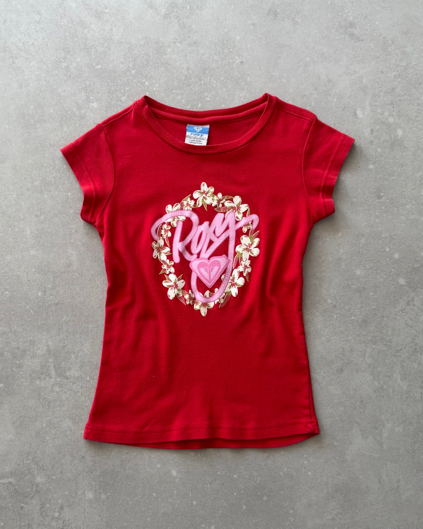 Vintage Roxy Baby Tee (XS)