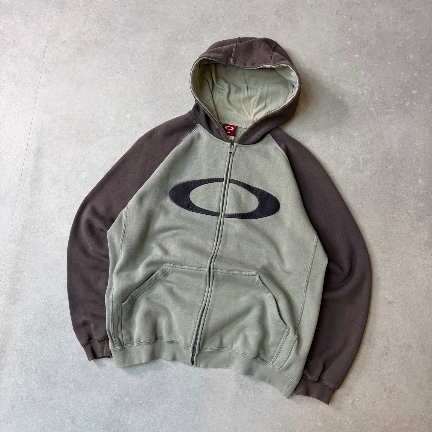 00's Oakley Zip-up Hoodie (M)