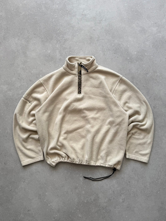 Vintage Quiksilver 1/4 Zip Fleece Jumper (M)