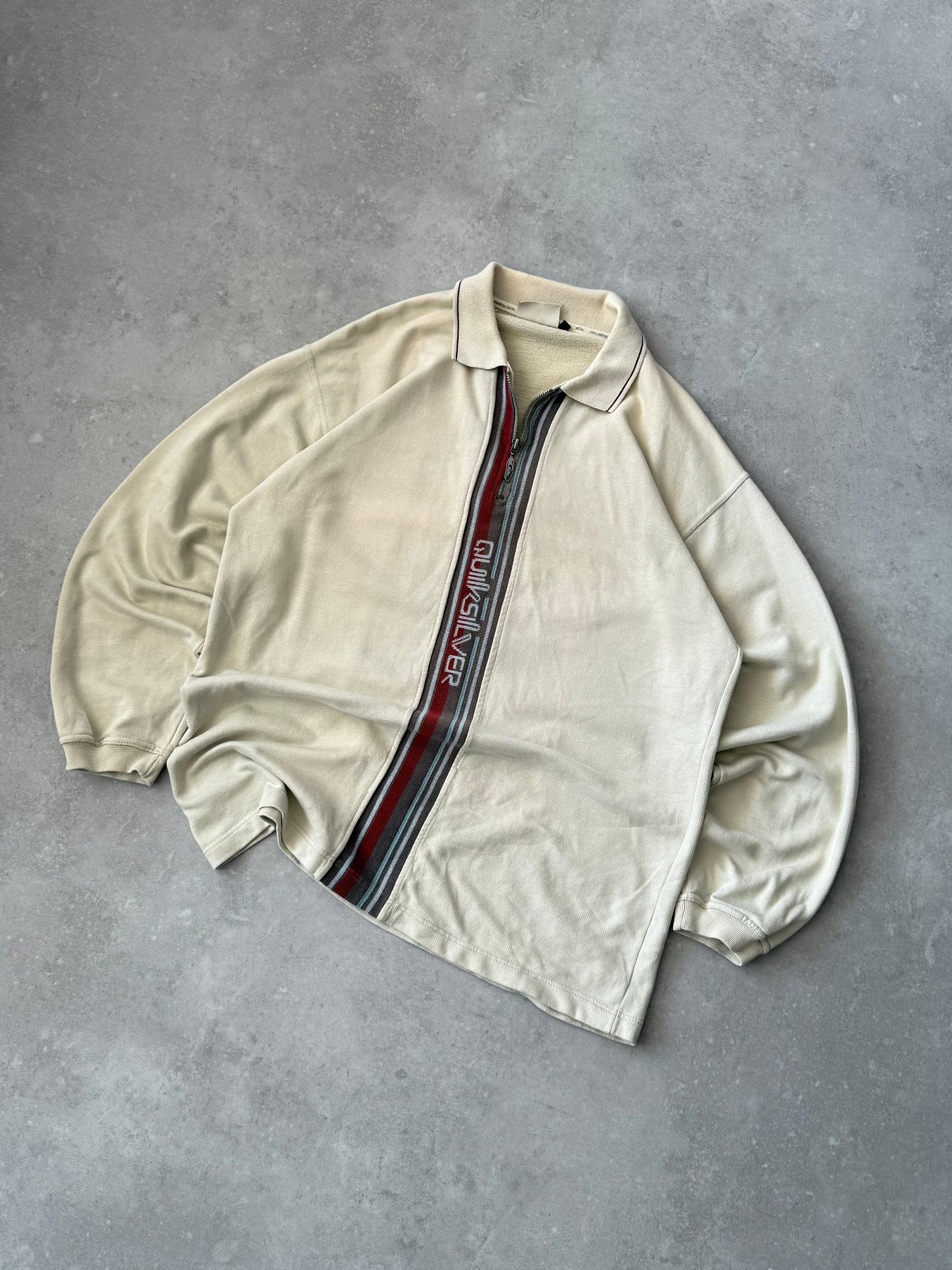 Vintage Quiksilver 1/4 Zip Sweatshirt (XL)
