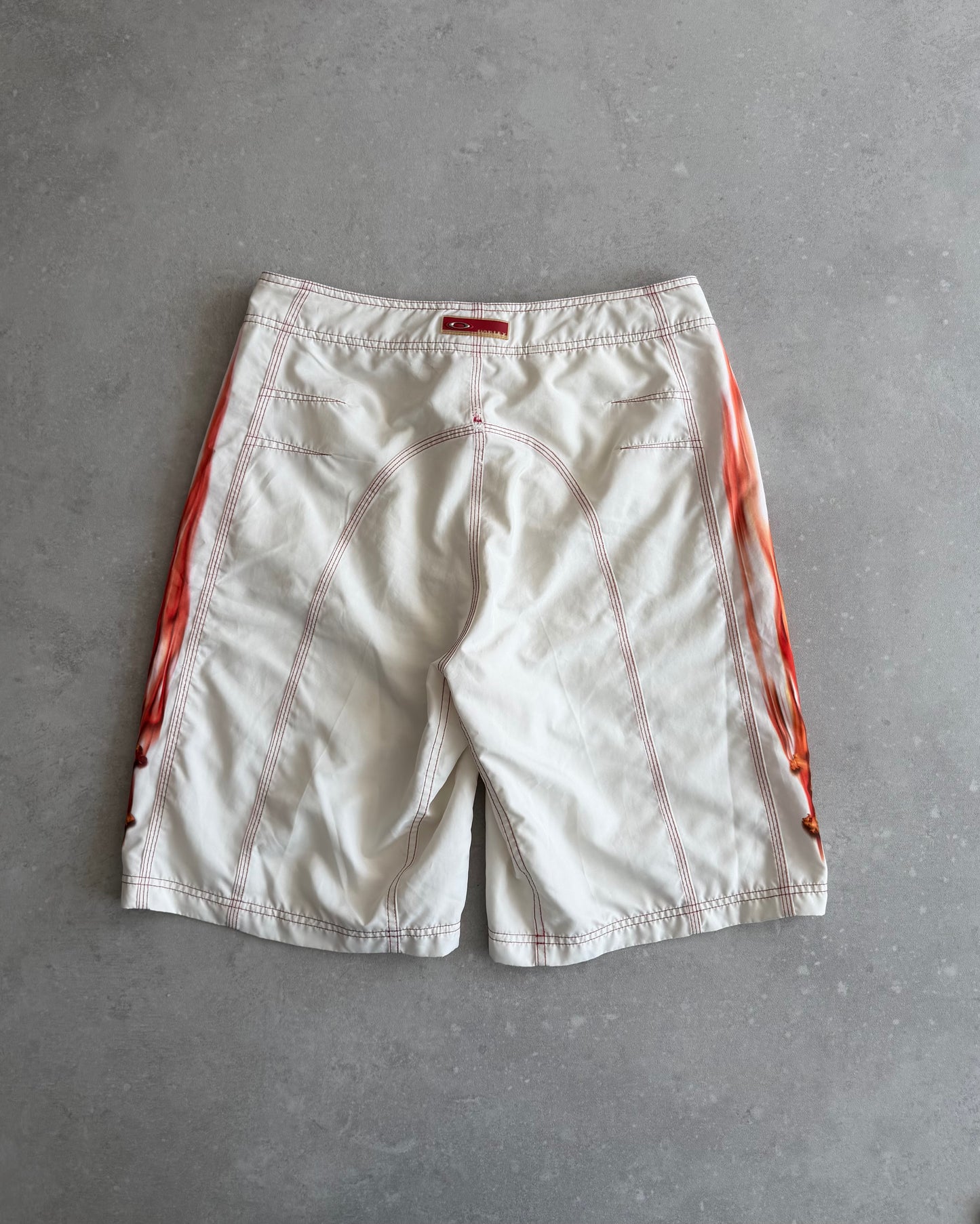 Vintage Oakley Flame Boardshorts (34)