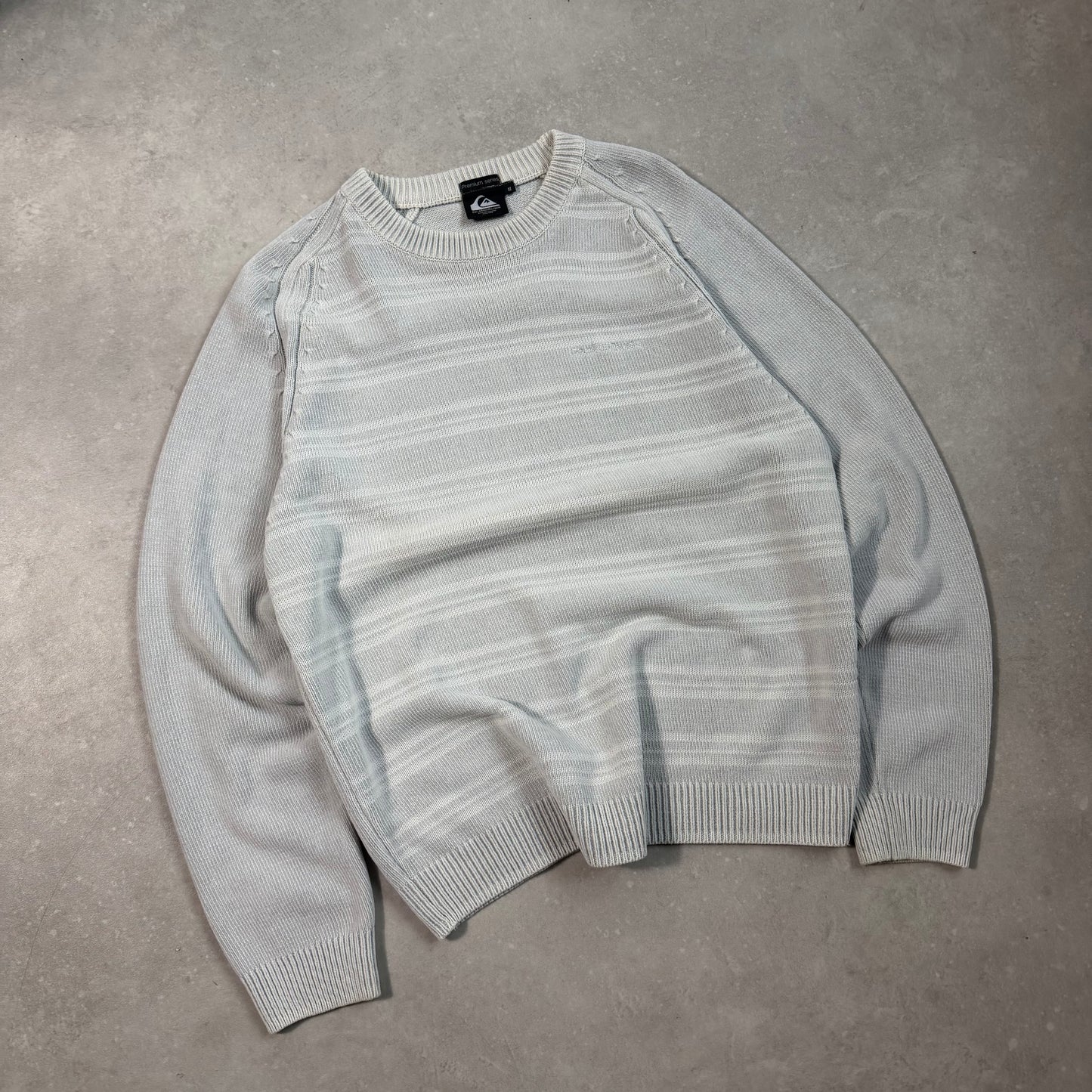 00’s Quiksilver Corduroy Knit Jumper (M)