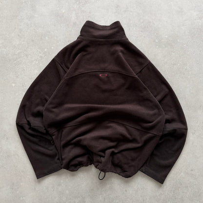 00’s Oakley 1/4 Length Zip Fleece (XL)