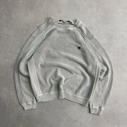 00’s Quiksilver Corduroy Knit Jumper (L)
