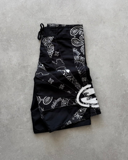 Vintage Billabong Rising Sun Paisley Boardshorts (32)