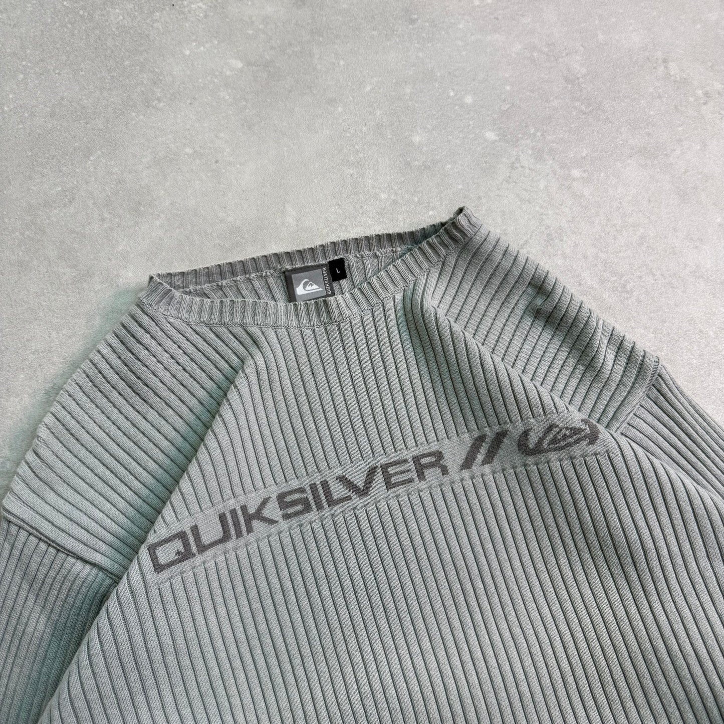 00’s Quiksilver Cable Knit Jumper (S)