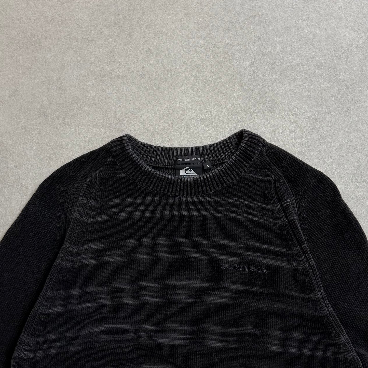 00's Quiksilver Corduroy Knit Jumper (S)