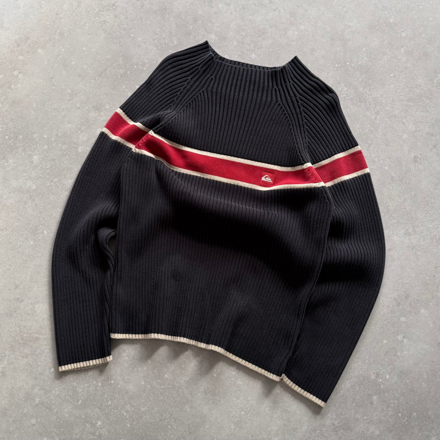 00’s Quiksilver Cable Knit Jumper (M)