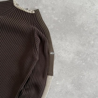 00’s Quiksilver Cable Knit Jumper (L)