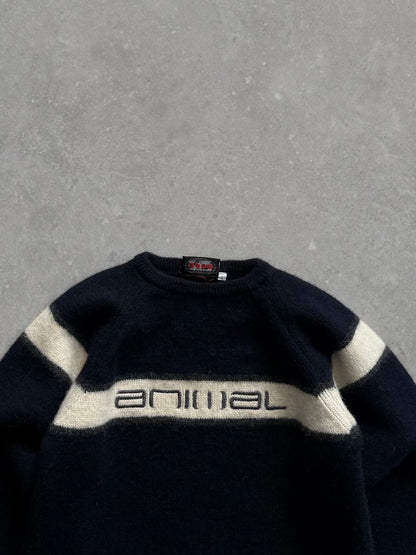 Vintage Animal Knit Jumper (XS)