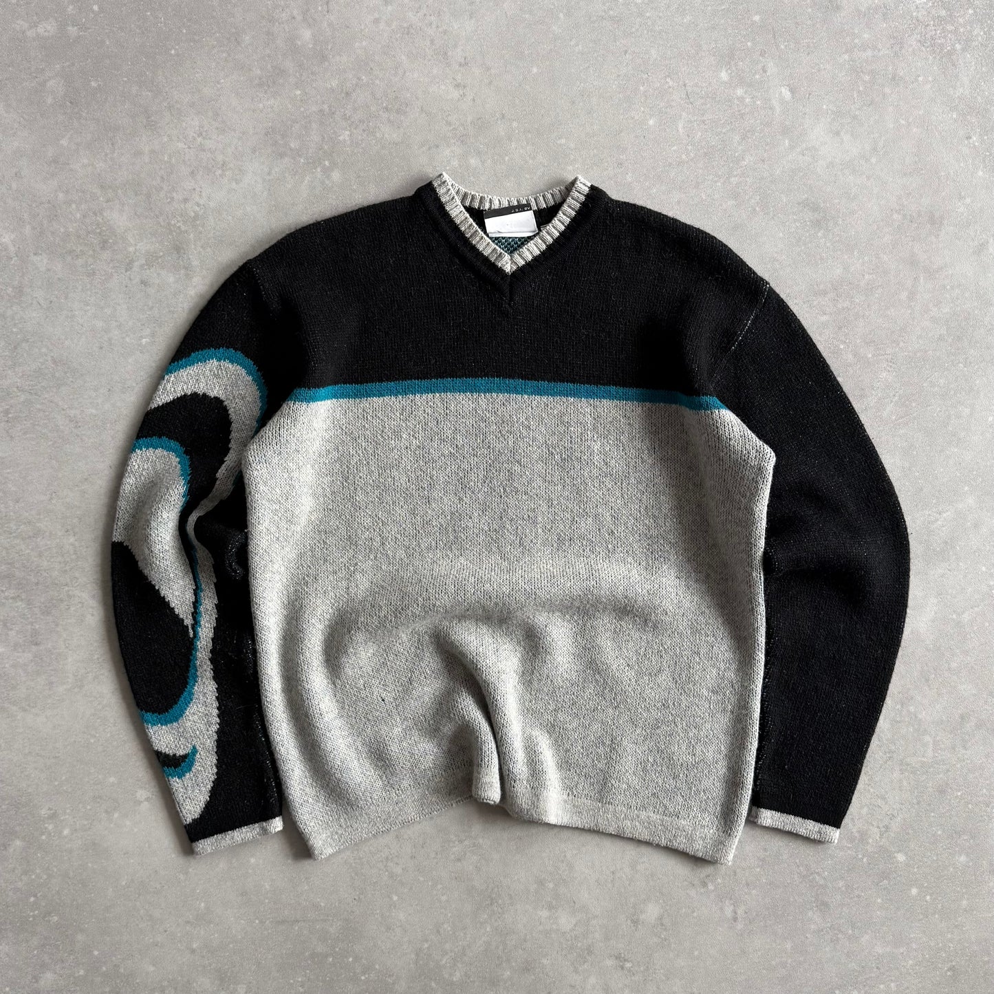 Vintage O'Neill V-Neck Knit Jumper (S)