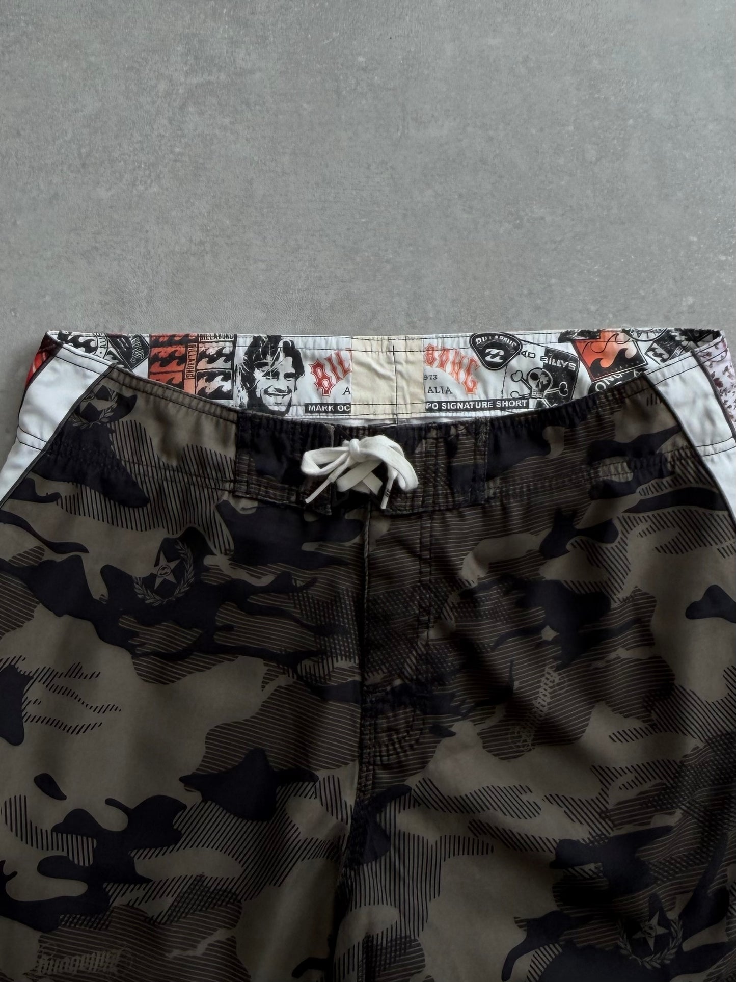 Vintage Billabong Mark Occhilupo Boardshorts (36)