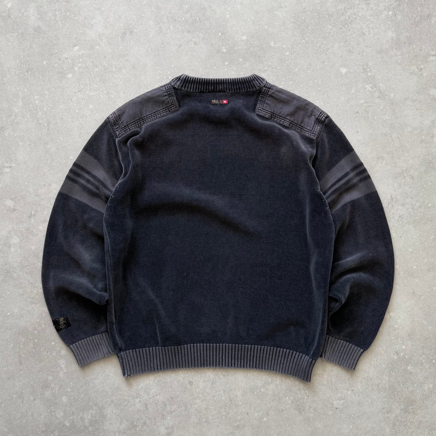 00’s Quiksilver Corduroy Knit Jumper (L)