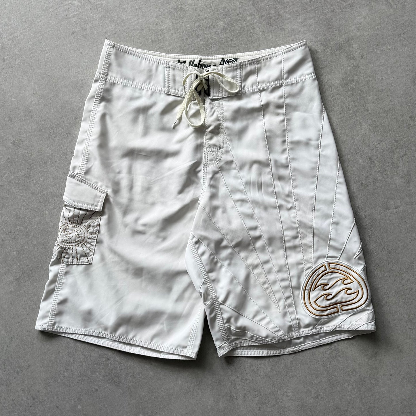 Vintage Billabong Andy Irons Samurai Boardshorts (34)