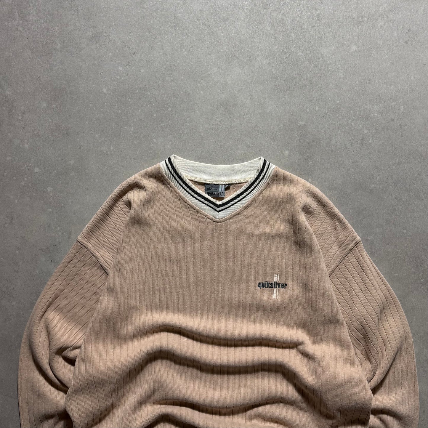 90’s Quiksilver Knit Sweatshirt (XL)