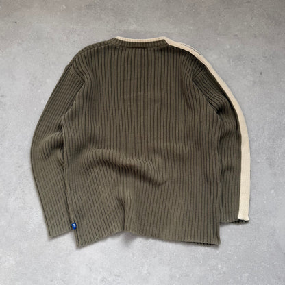 00’s Quiksilver Cable Knit Jumper (M)