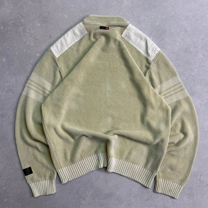 00’s Quiksilver Corduroy Knit Jumper (L)