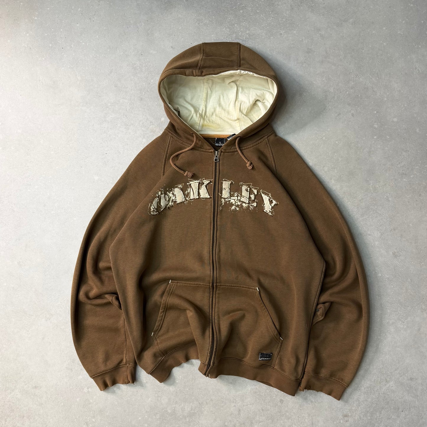 00’s Oakley Zip-up Hoodie (L)