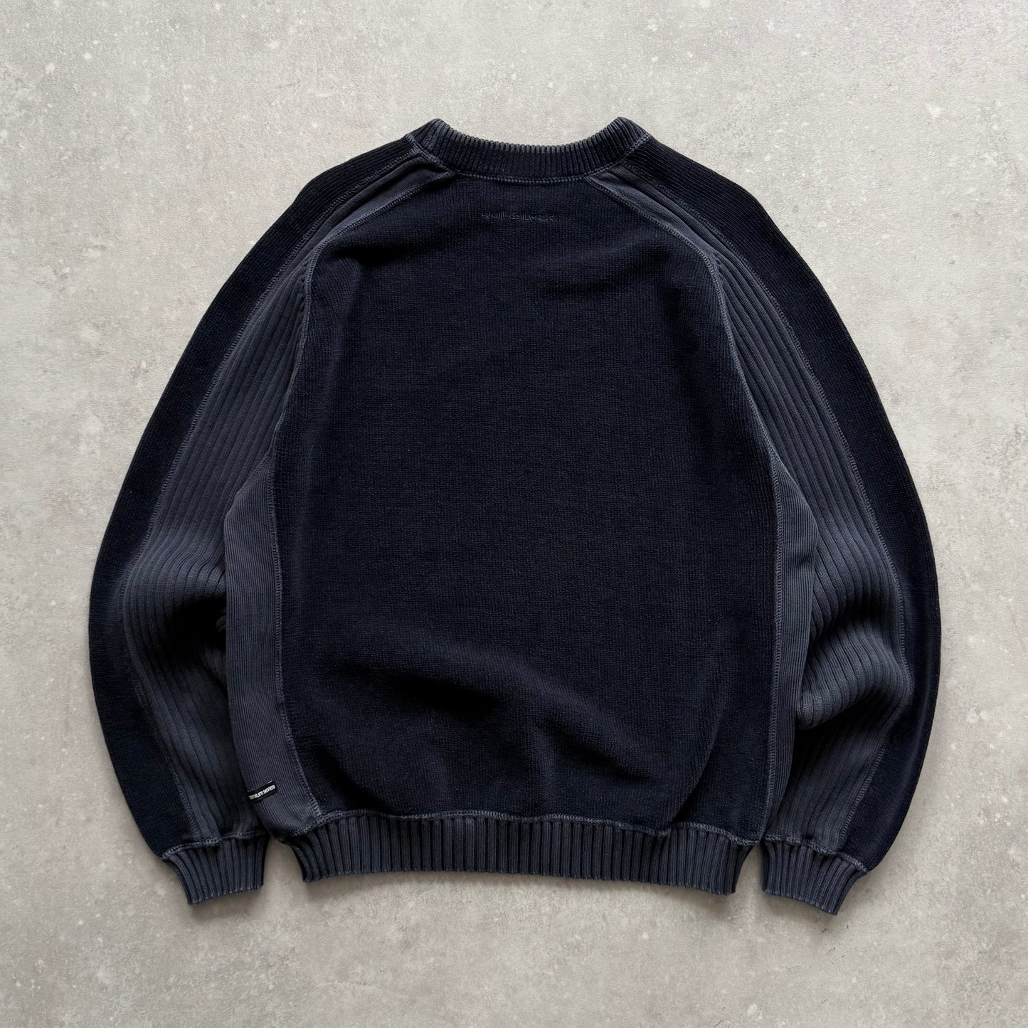 00's Quiksilver Corduroy Knit Jumper (M)