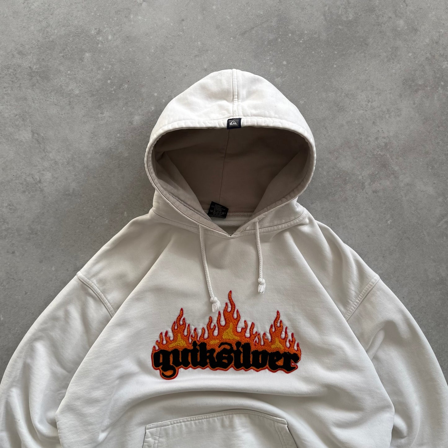 00’s Quiksilver Flame Hoodie (L)