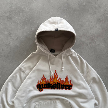 00’s Quiksilver Flame Hoodie (L)