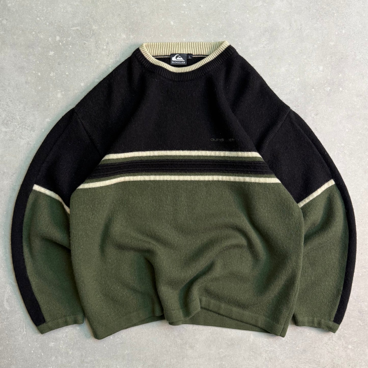 00’s Quiksilver Knit Jumper (L)