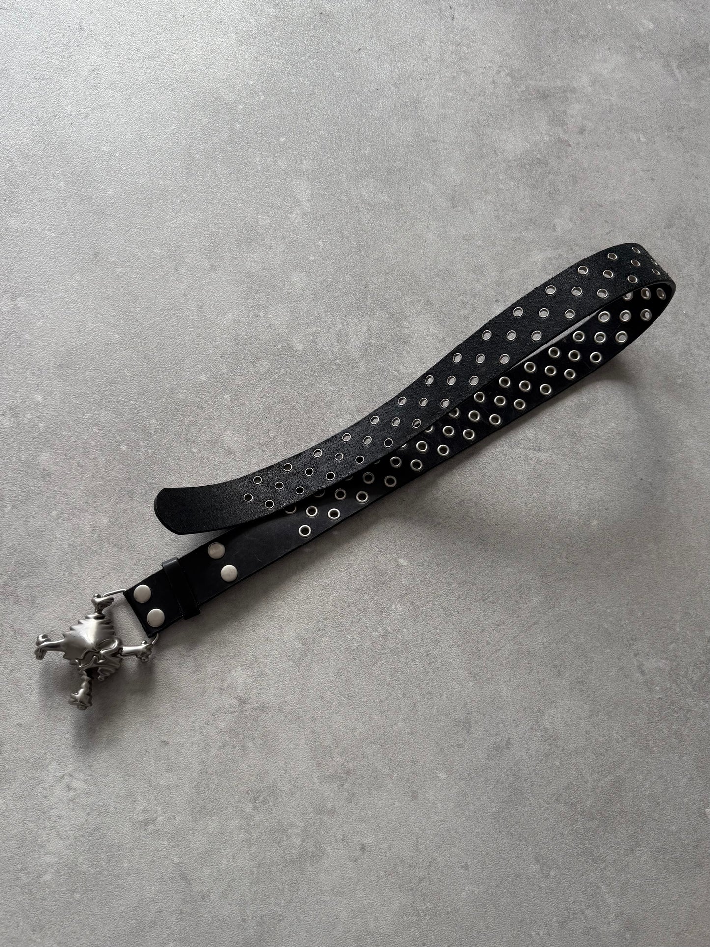 Vintage Oakley Skull Belt (M)