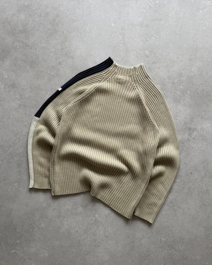 Vintage Quiksilver Cable Knit Jumper (M)