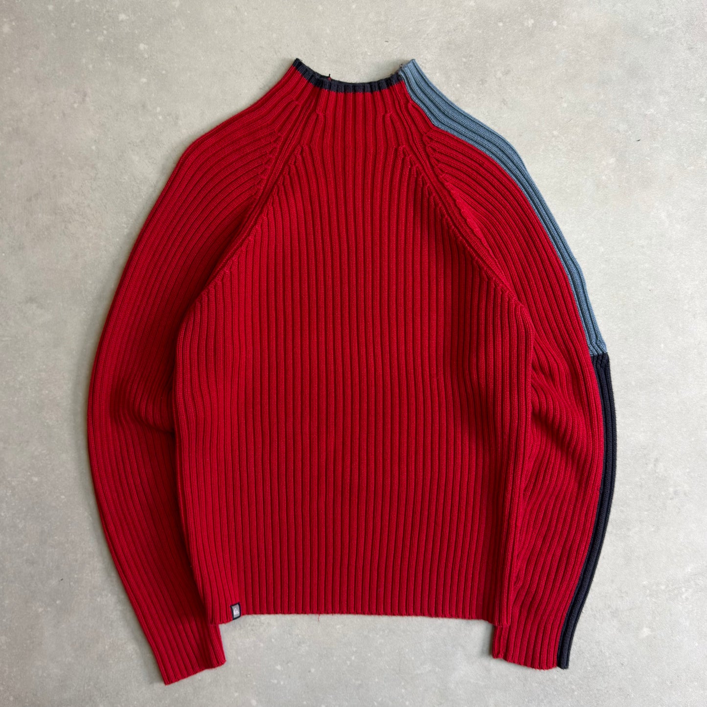 00's Quiksilver Cable Knit Jumper (M)