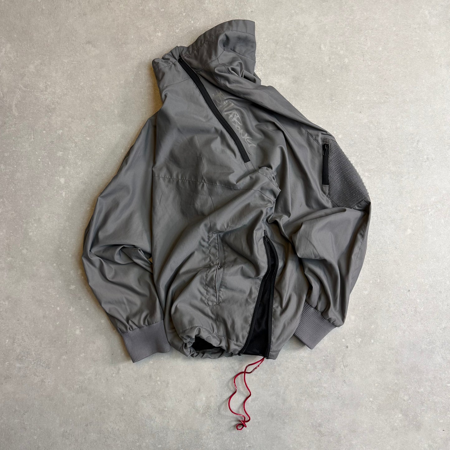 00's Billabong Asymetrical Zip Windbreaker (L)
