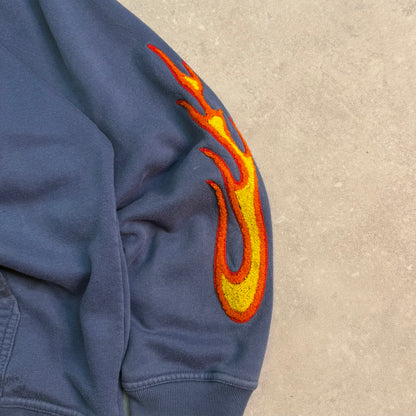 00’s Quiksilver Flame Hoodie (M)