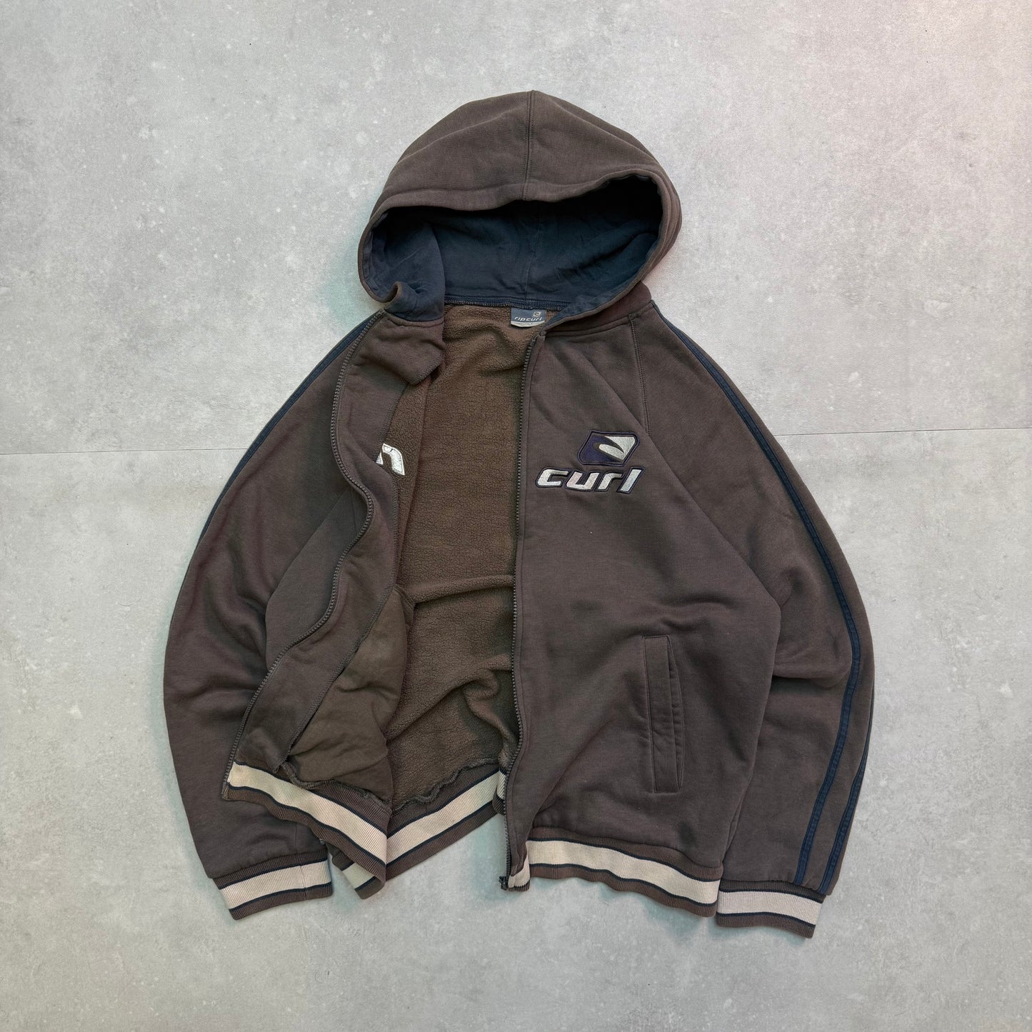 00's Rip Curl Zip Up Hoodie (L)