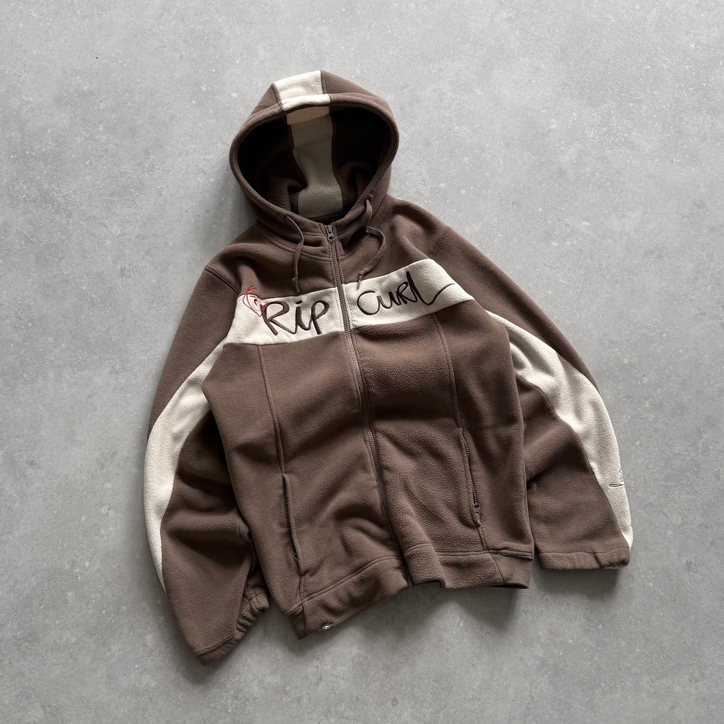 Vintage Rip Curl Fleece Hoodie (M)