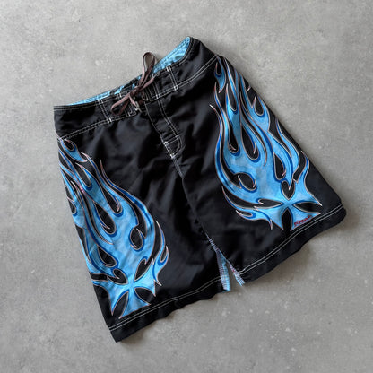 Vintage Billabong Flames Boardshorts (30)