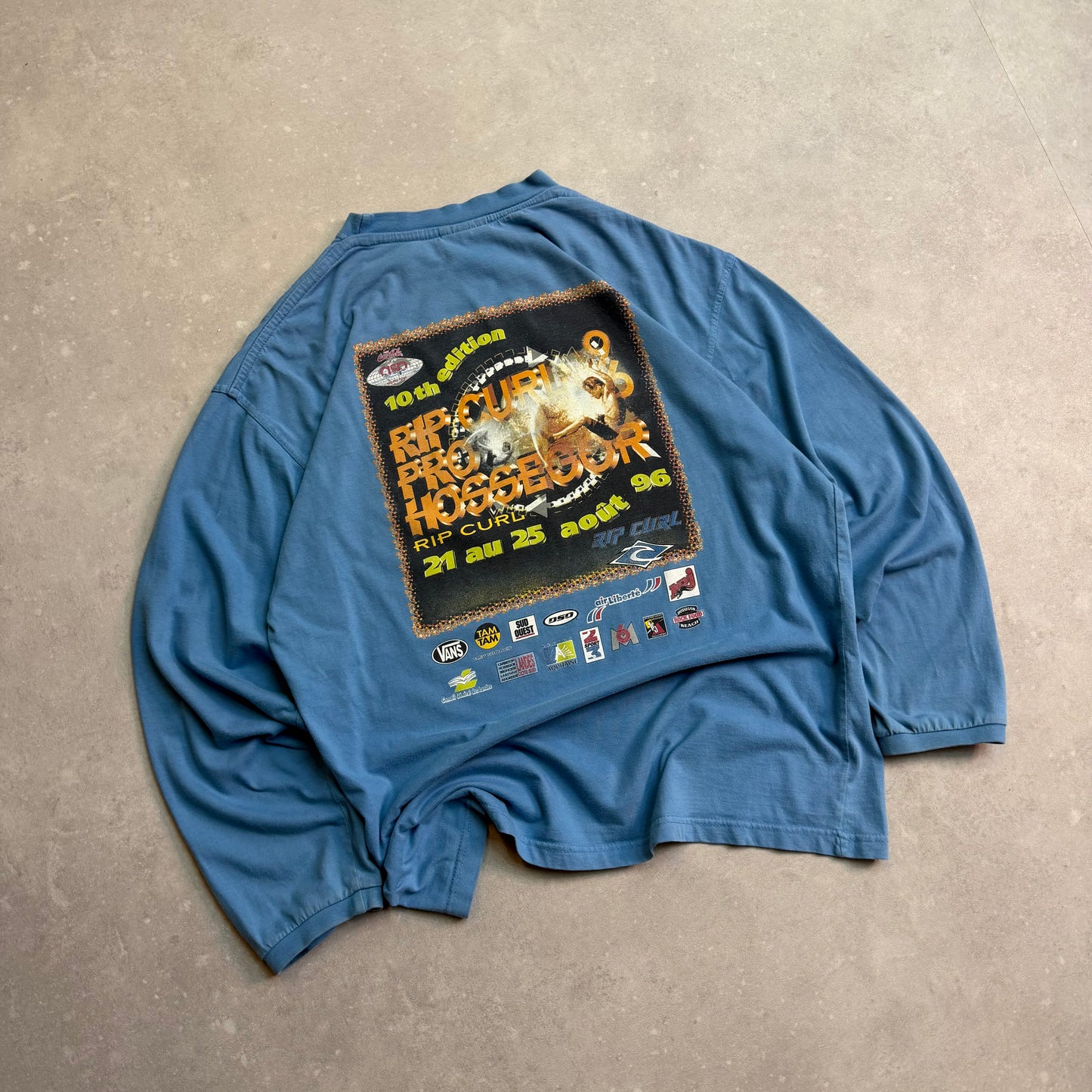 1996 Rip Curl Hossegor Pro Long Sleeve T-shirt (XL)