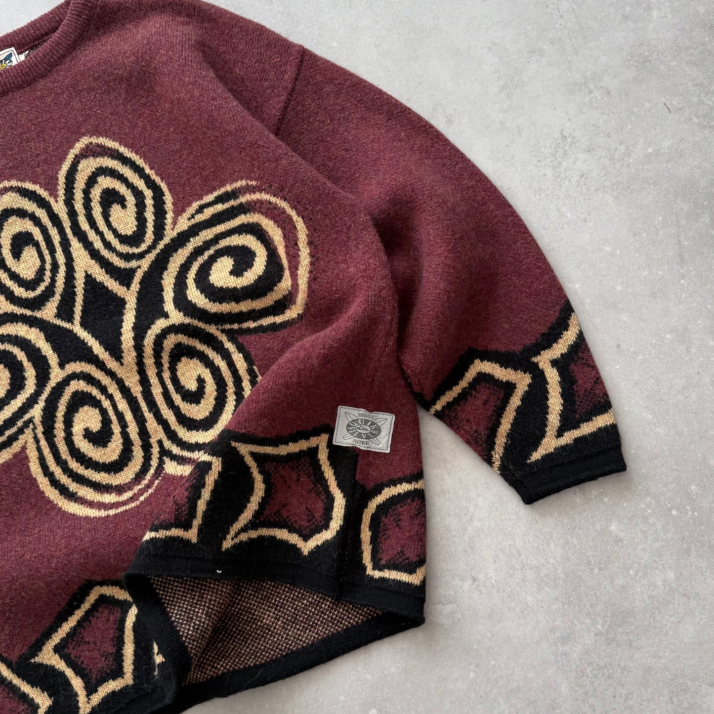 Vintage Quiksilver Knit Jumper (XL)