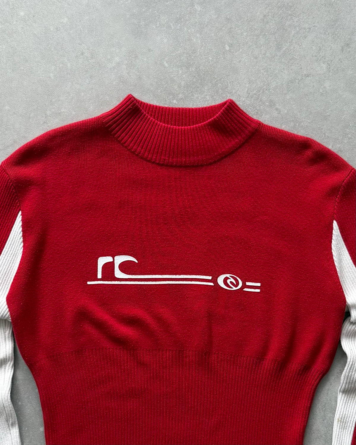 Vintage Rip Curl Cable Knit Jumper (L)