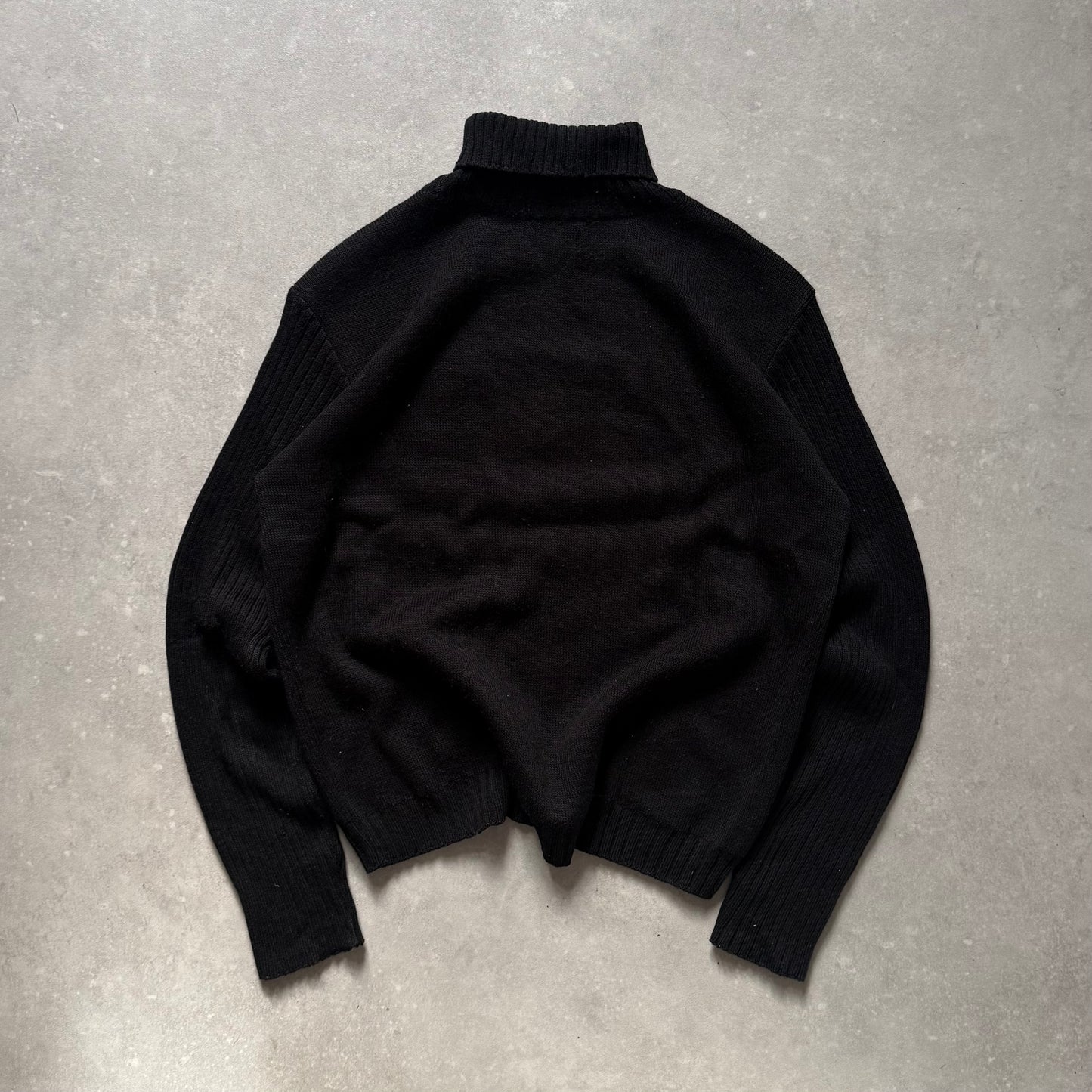 00's Quiksilver Turtleneck Knit Jumper (XS)