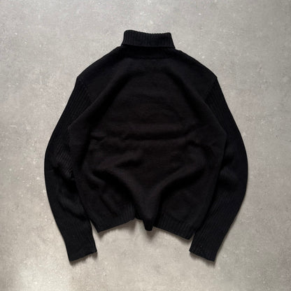 00's Quiksilver Turtleneck Knit Jumper (XS)