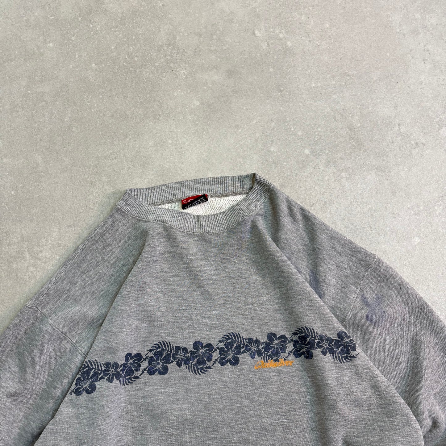 90’s Quiksilver Floral Sweatshirt (XL)