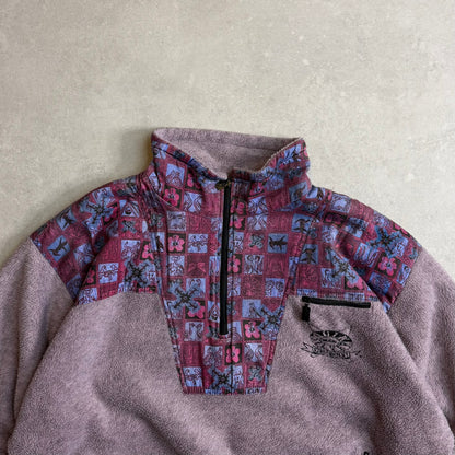 90's Quiksilver 1/4 Zip Fleece (L)