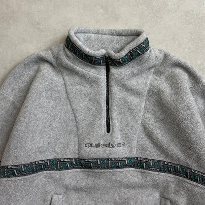 90's Quiksilver 1/4 Zip Fleece (XL)