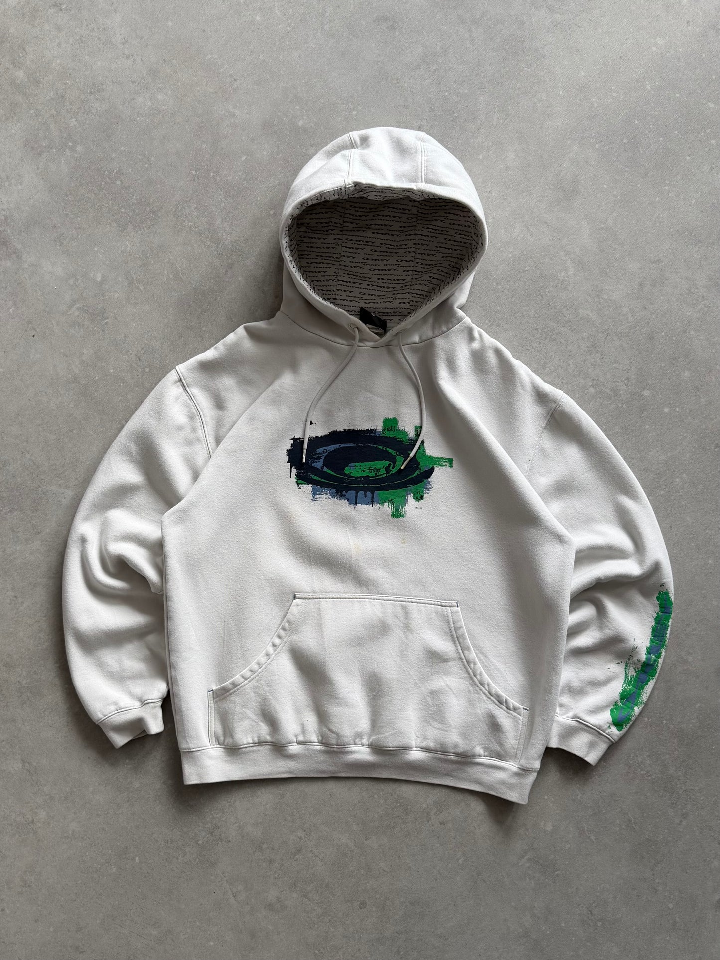Vintage Oakley Graffiti Hoodie (M)