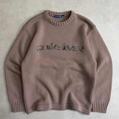 00's Quiksilver Knit Jumper (M)