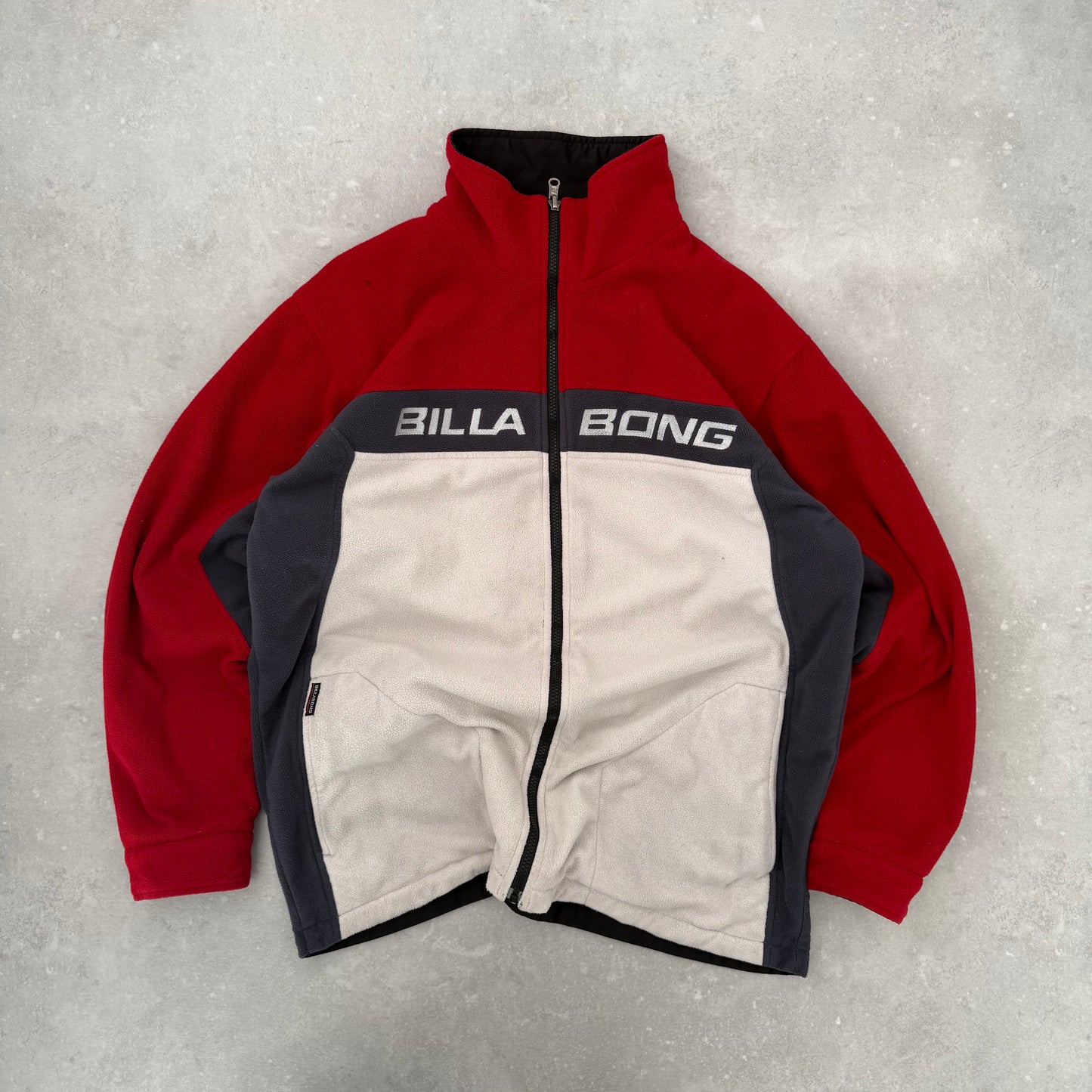 00’s Billabong Reversible Fleece Jacket (XL)